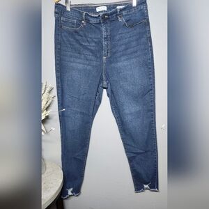 Sofia by Sofia Vergara Dark Blue Skinny Jeans